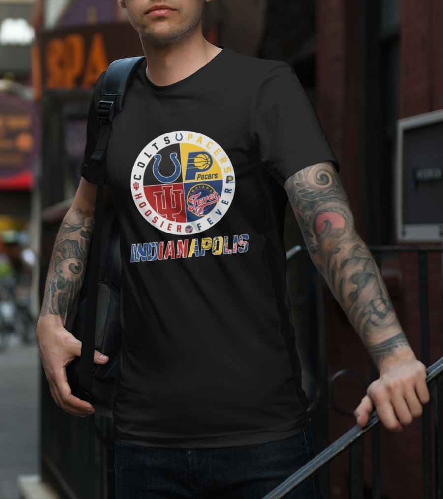 Indianapolis Colts Pacers Hoosier Fever T-Shirt