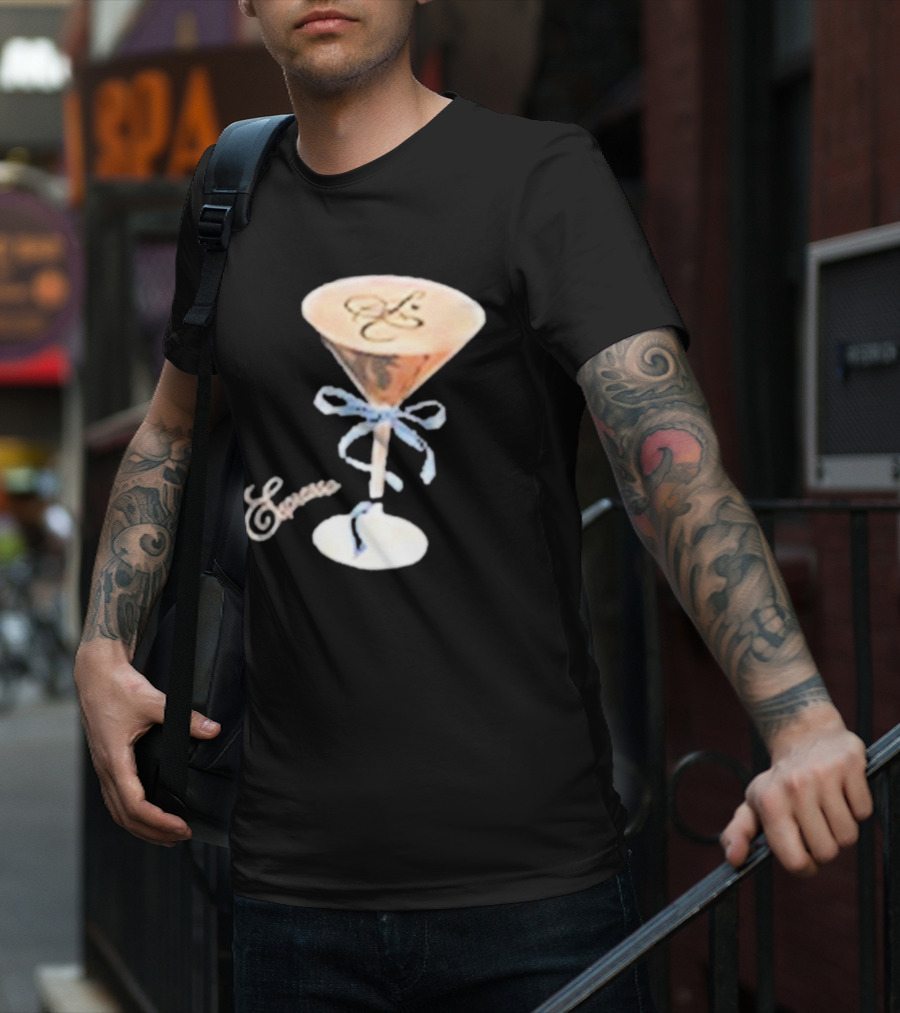 Sabrina Carpenter Espresso Martini With Ribbon Bow T-Shirt