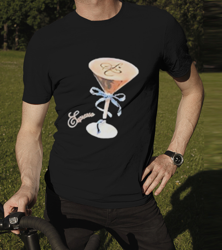 Sabrina Carpenter Espresso Martini With Ribbon Bow T-Shirt