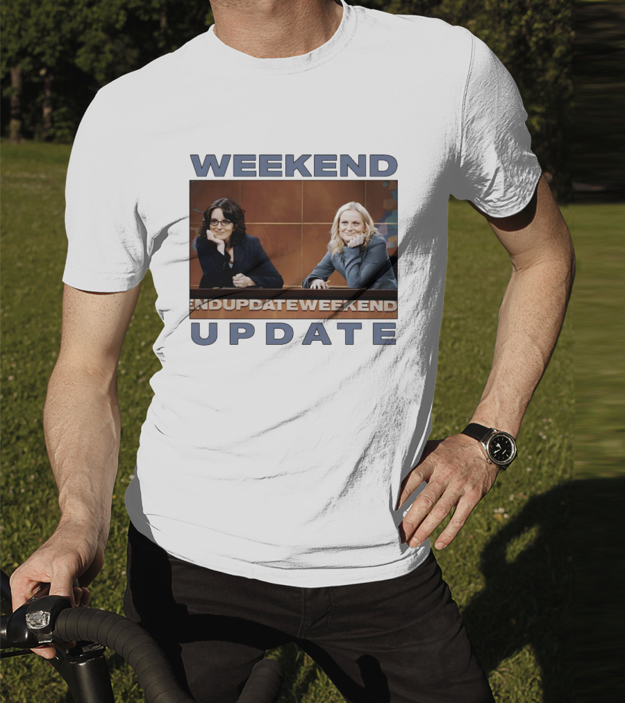 Tina Fey Amy Poehler Weekend Update T-Shirt