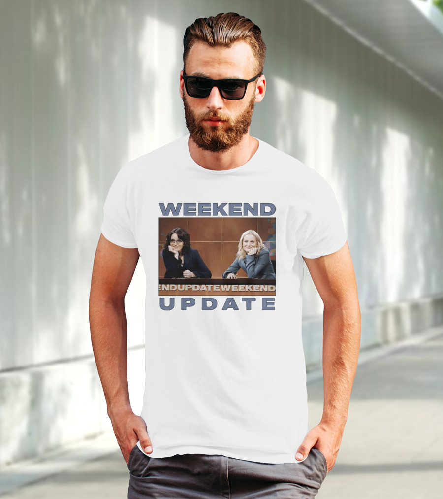 Tina Fey Amy Poehler Weekend Update T-Shirt