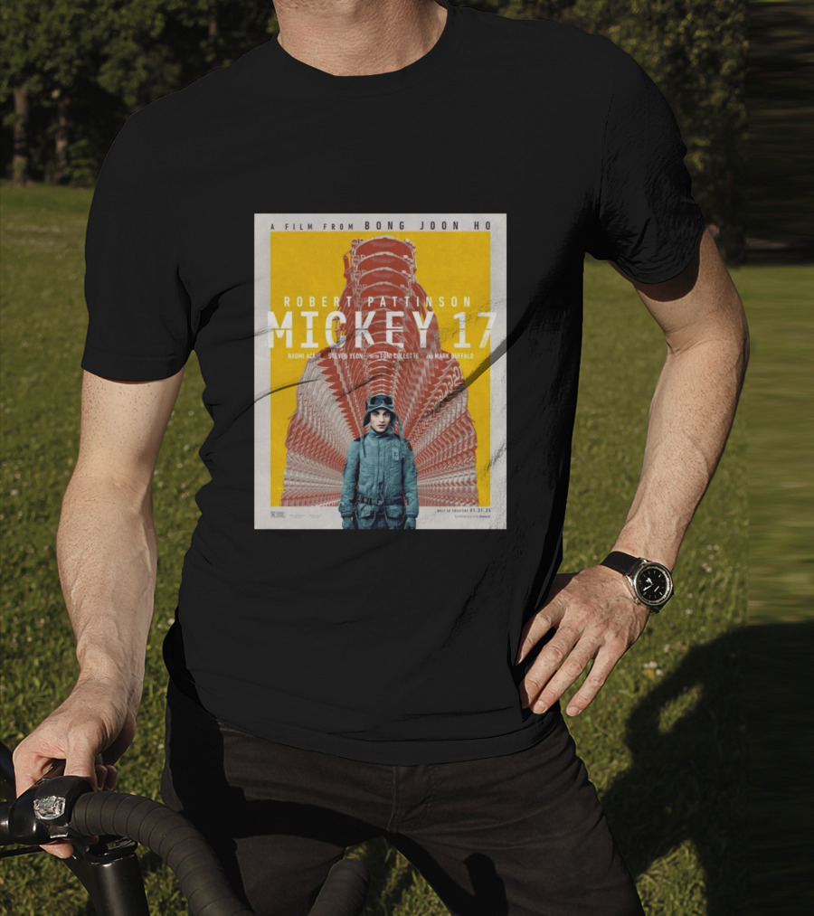A Film From Bong Joon Ho Robert Pattinson Mickey 17 T-Shirt