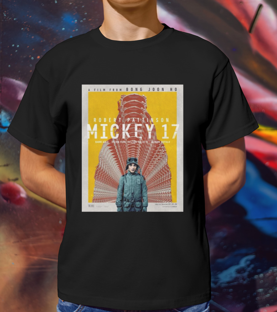 A Film From Bong Joon Ho Robert Pattinson Mickey 17 T-Shirt
