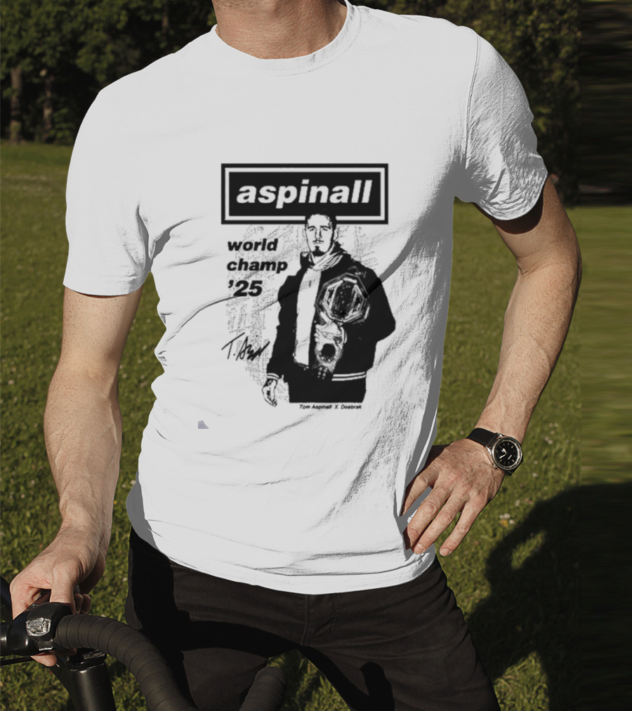 Aspinall World Champ ’25 Tomaspinal X Dosbark T-Shirt