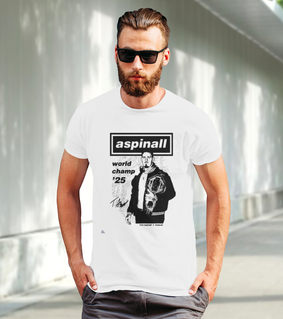 Aspinall World Champ ’25 Tomaspinal X Dosbark T-Shirt