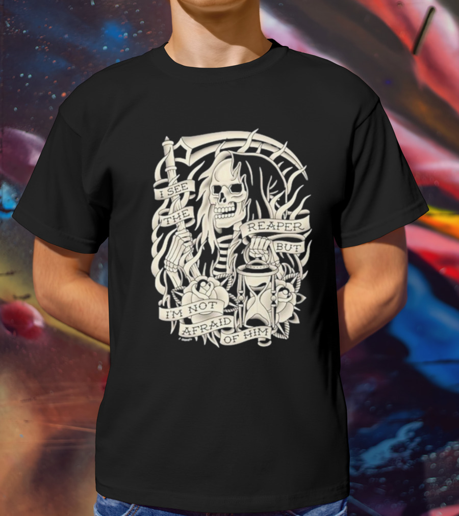 The Ghost Inside I See The Reaper But I'm Not Afraid Of Him T-Shirt