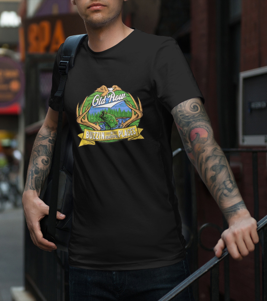 Old Row Buzzin’ In Beautiful Places T-Shirt