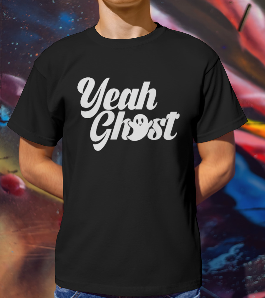 Yeah Ghost Handsome Podcast Ghost T-Shirt