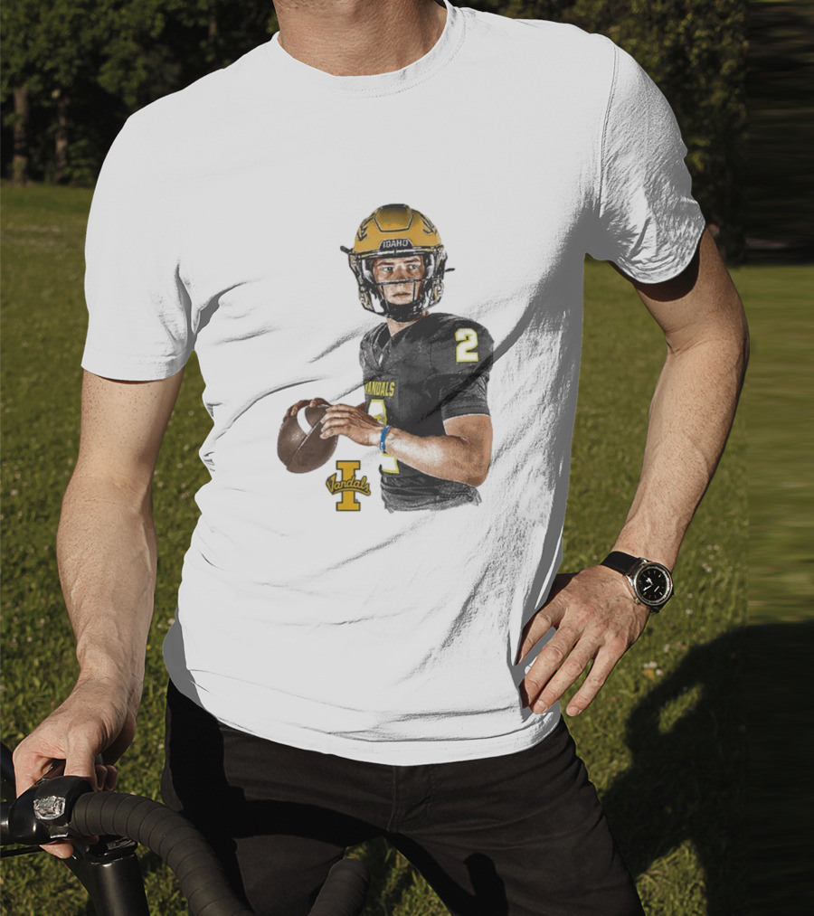 Idaho Vandals Football Player Jack Layne T-Shirt