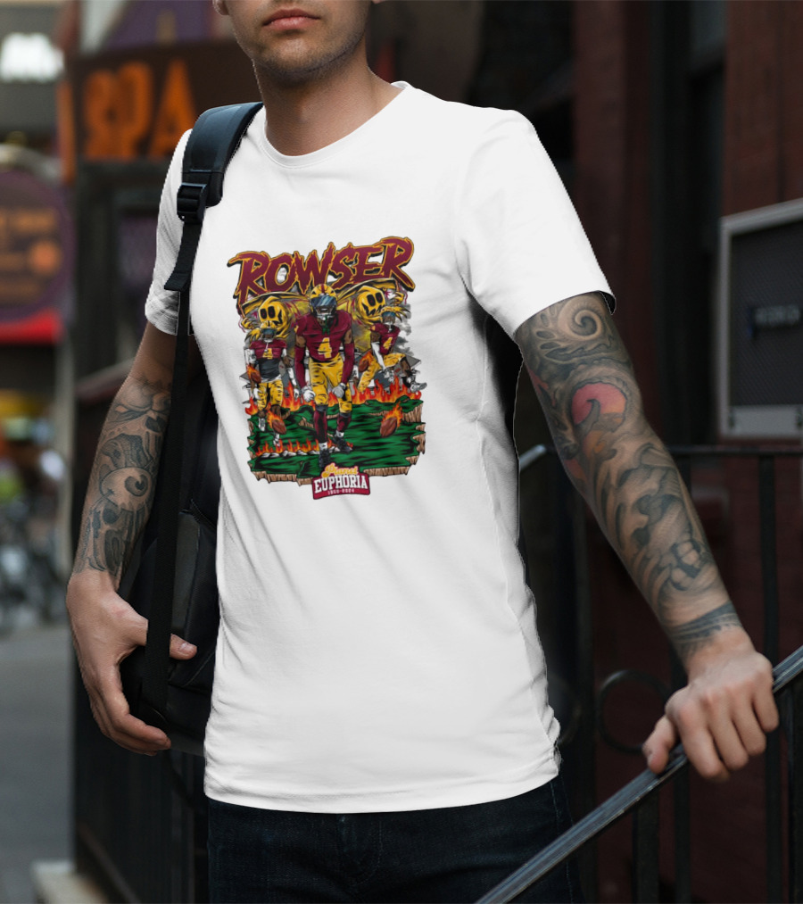 Rowser Arizona State Sun Devils Planet Euphoria 1980-2004 T-Shirt