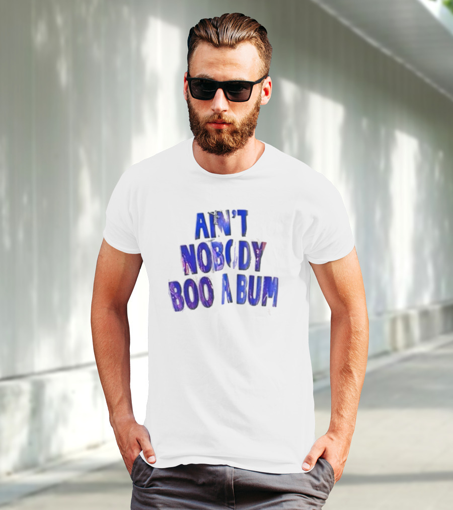 New York Yankees MLB Yankees Girl Ain't Nobody Boo A Bum T-Shirt