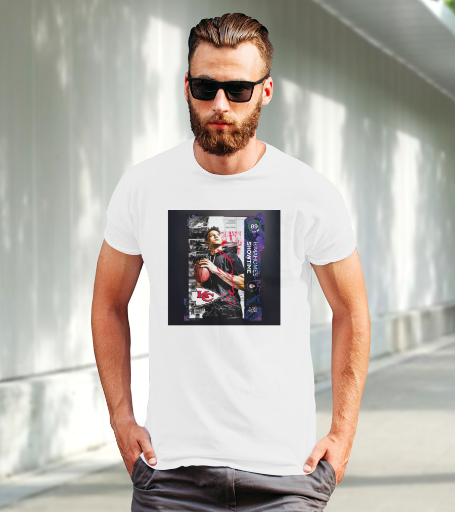 P. Mahomes Showtime Kansas City Chiefs 89 OVR MUT NFL T-Shirt