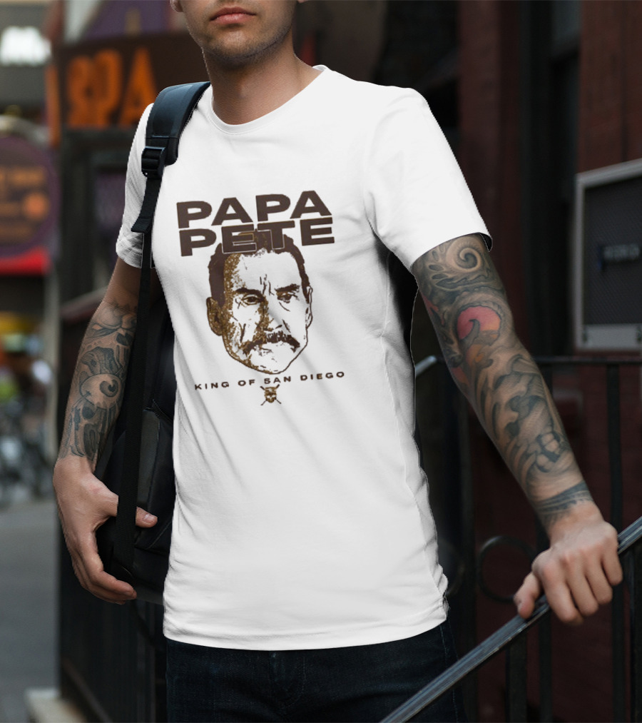 Papa Pete King Of San Diego T-Shirt