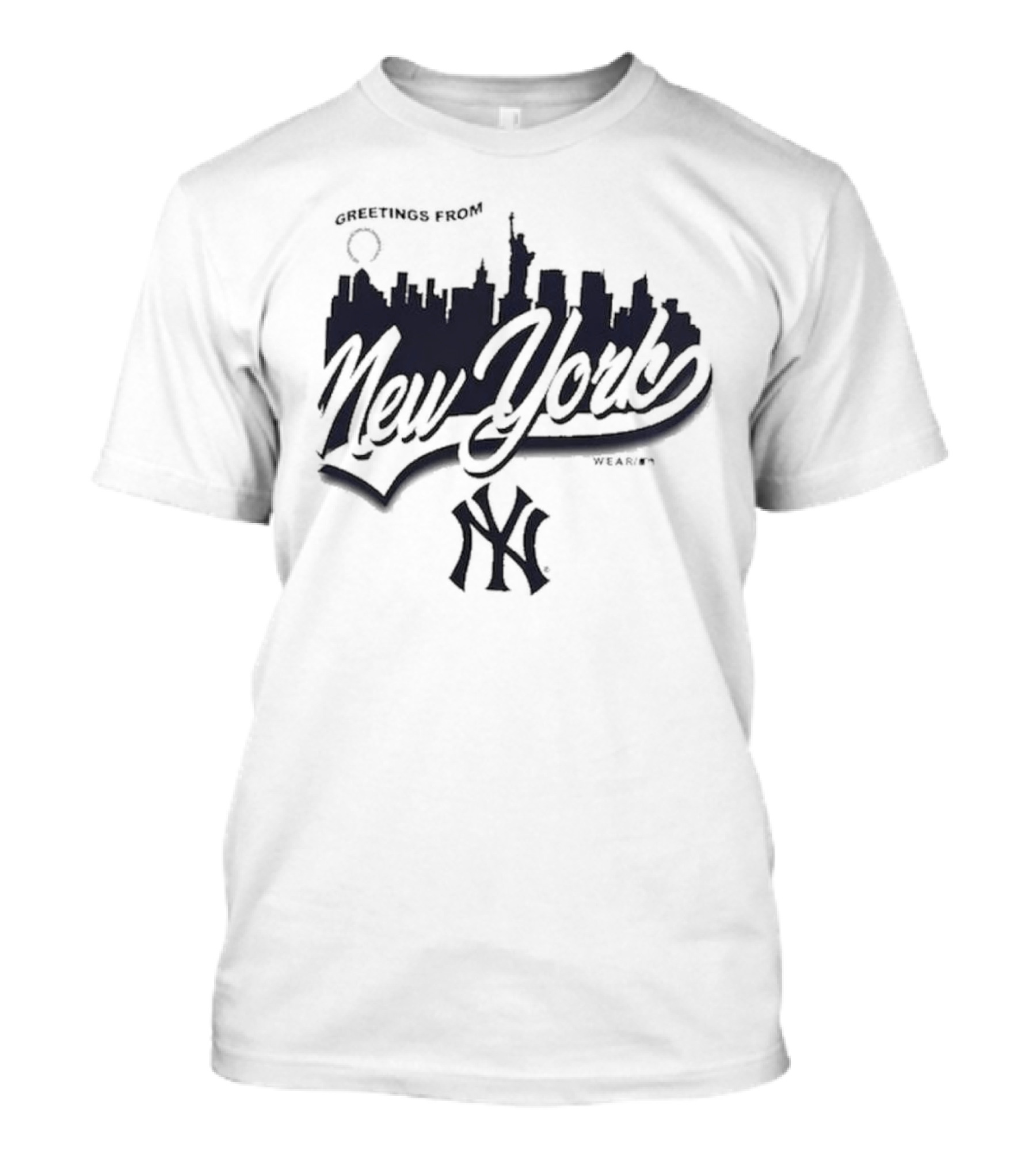 Greetings From New York Skyline Yankees NY T-Shirt
