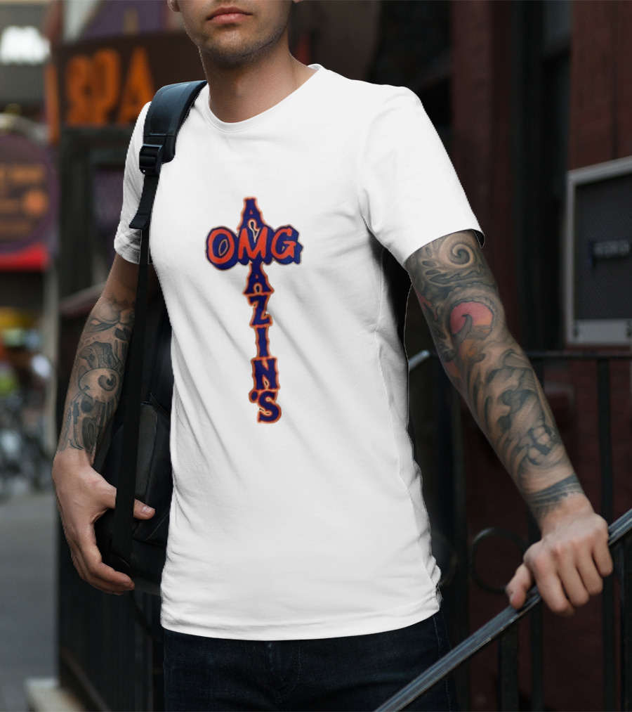 New York Mets NLCS OMG Amazins T-Shirt
