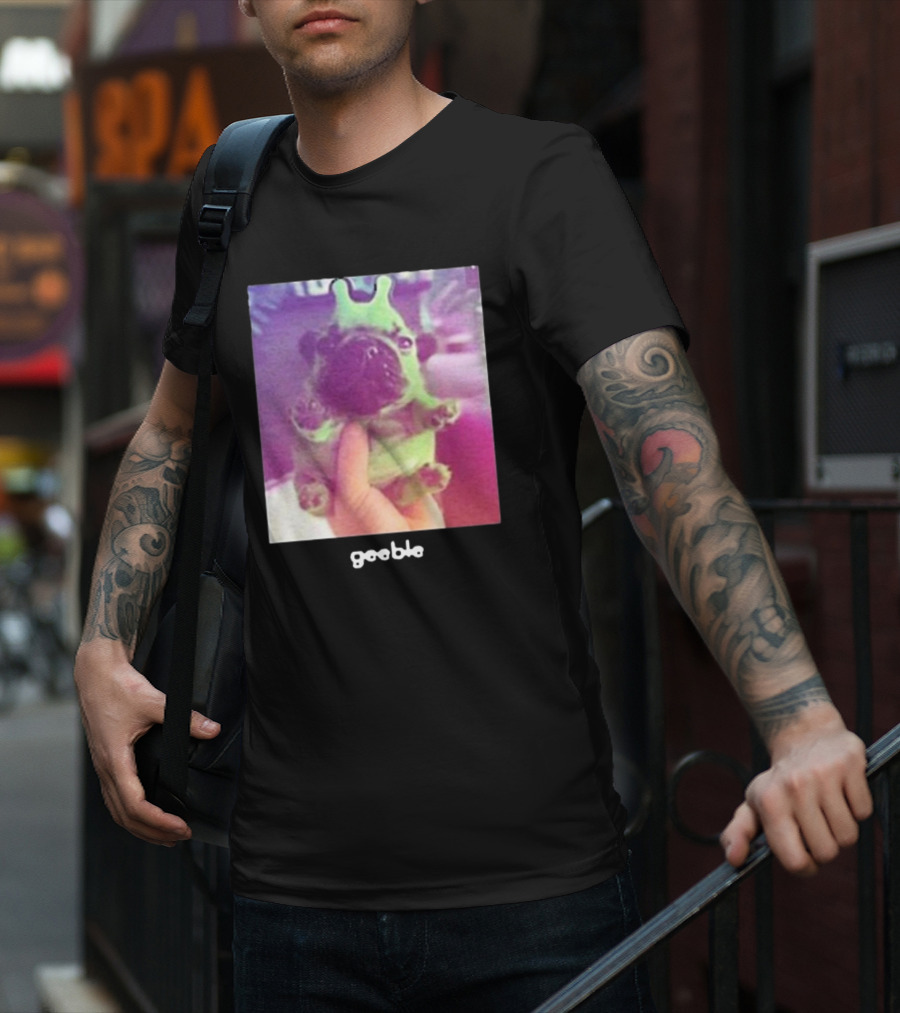 Pibble Palace Geeble Pug Crown T-Shirt