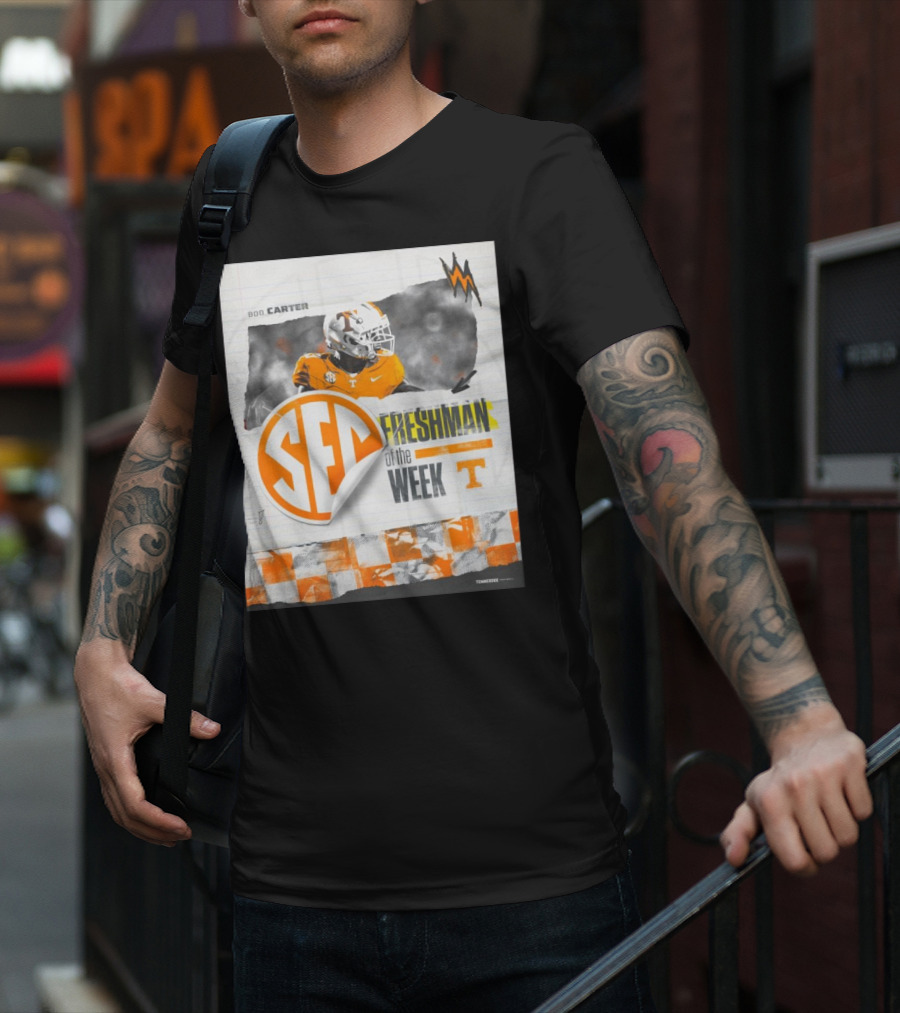 Boo Carter Freshman Of The Week SEC Tennessee Vols T-Shirt