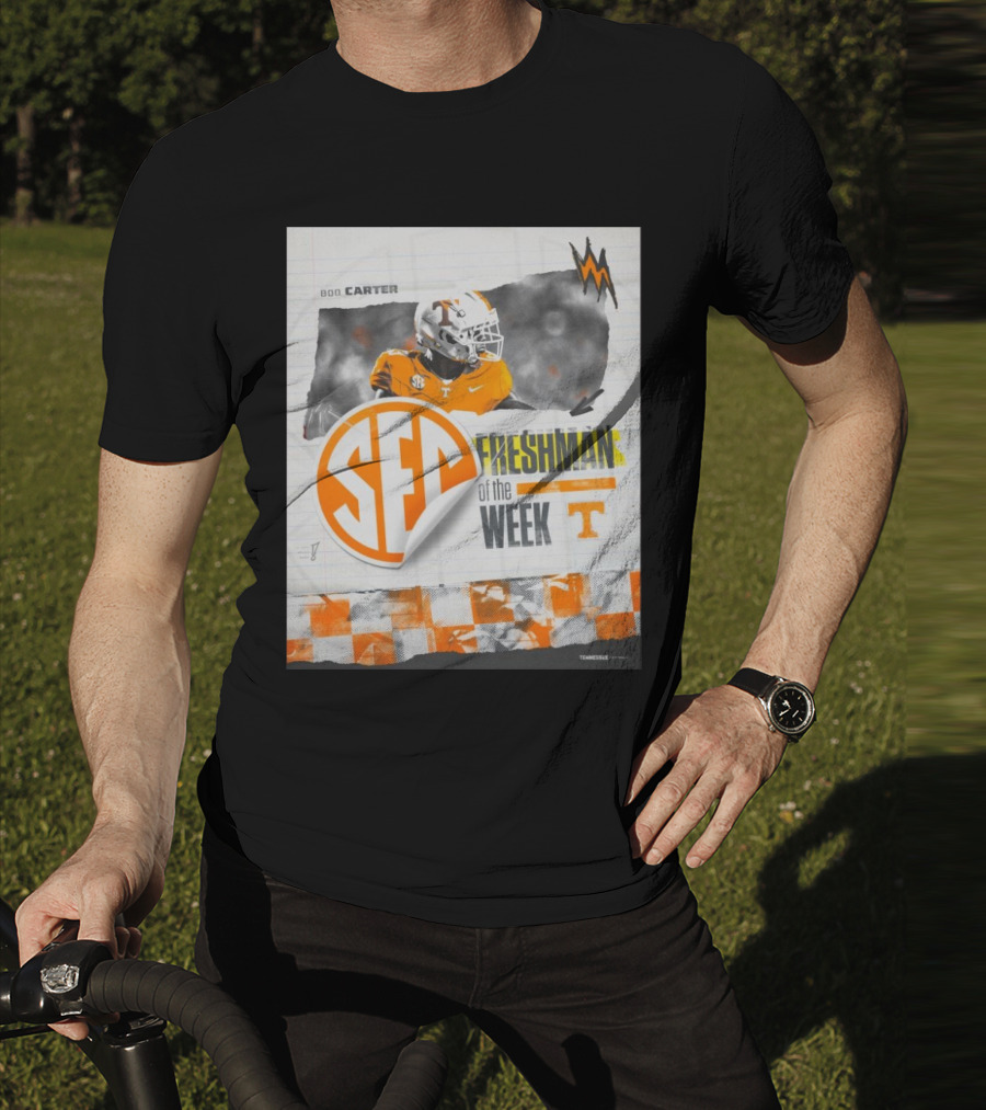 Boo Carter Freshman Of The Week SEC Tennessee Vols T-Shirt