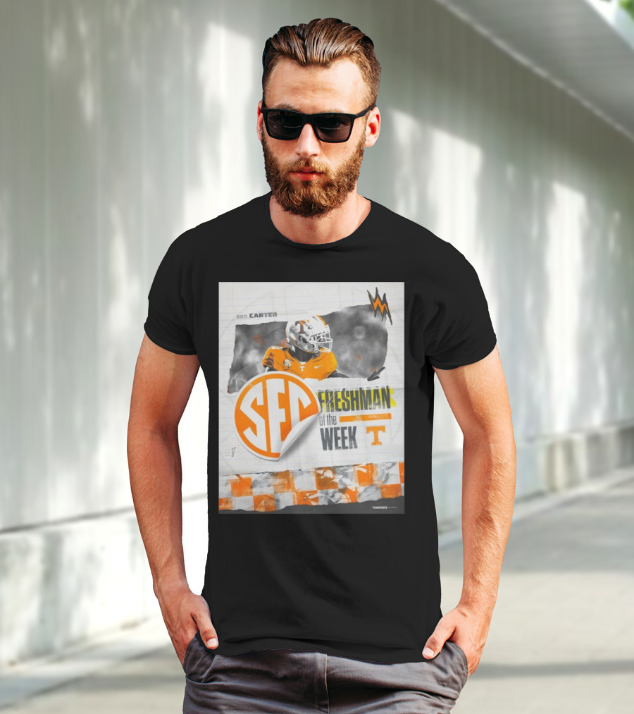 Boo Carter Freshman Of The Week SEC Tennessee Vols T-Shirt