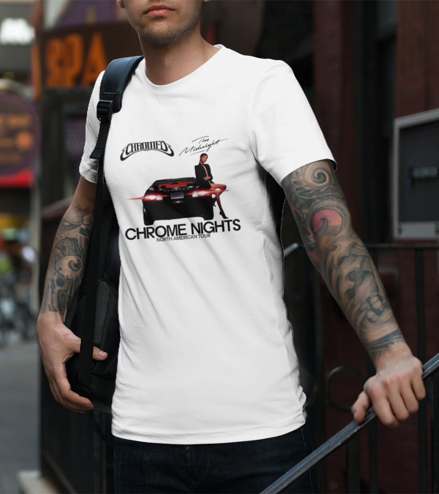 Chromeo The Midnight Chrome Nights North American Tour T-Shirt