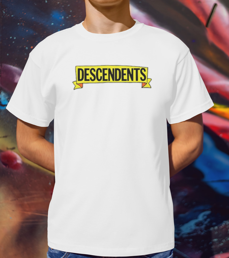 Descendents Day Of The Dork Yellow Logo Band Name T-Shirt