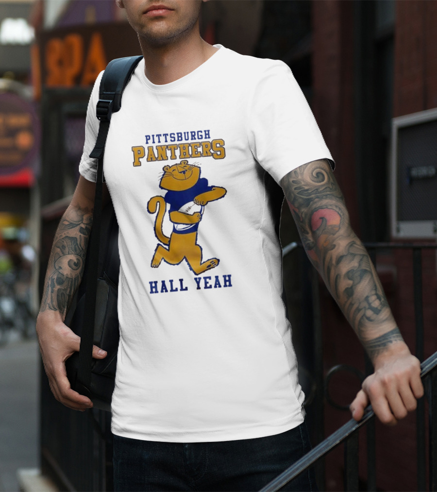 Pittsburgh Panthers Hall Yeah Football Mascot T-Shirt