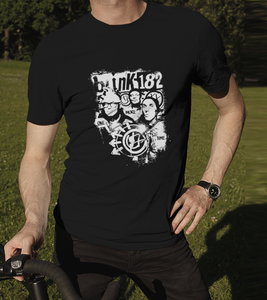 Blink-182 One More Time Band Members T-Shirt