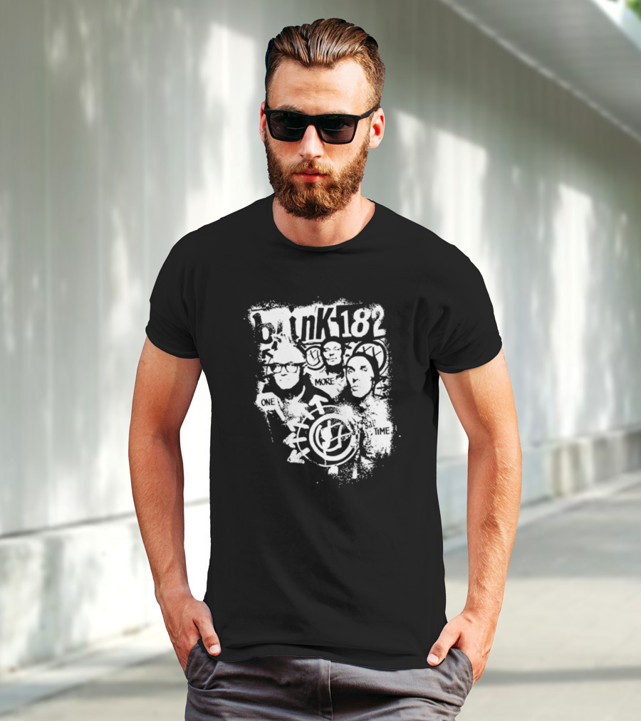 Blink-182 One More Time Band Members T-Shirt