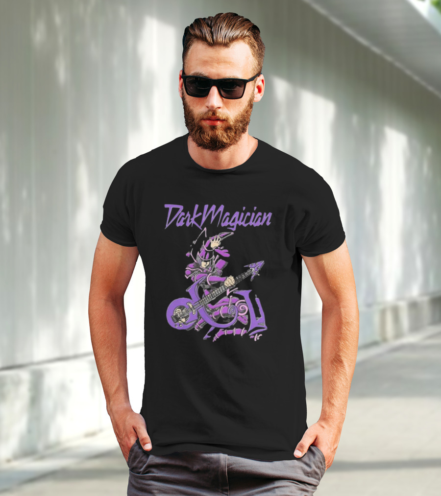Dark Magician Guitarist In Purple Armor T-Shirt