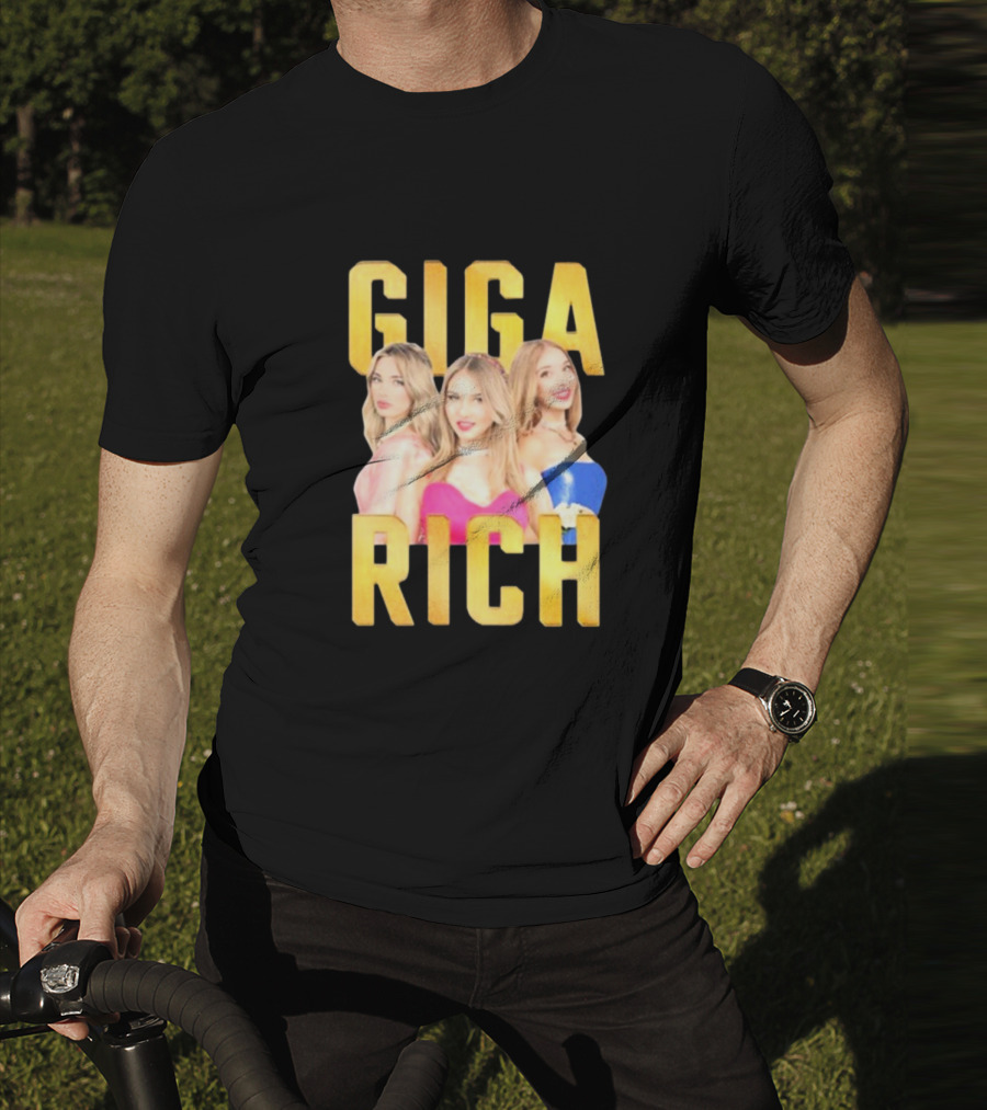 Giga Rich Tim Tin Trio Glam T-Shirt