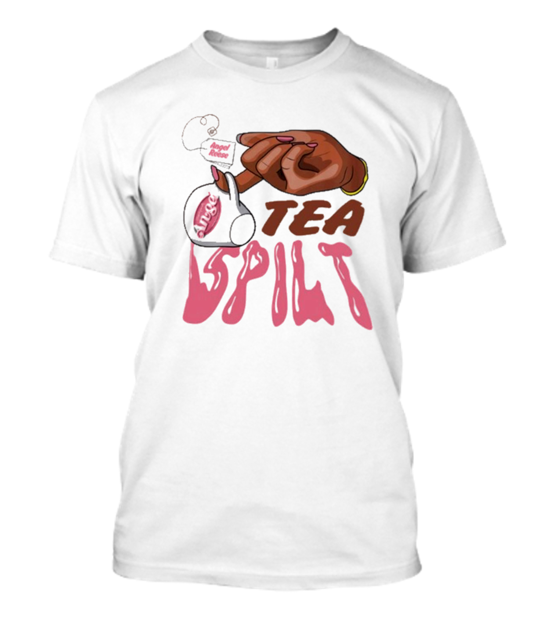 Angel Reese Tea Spilt Unapologetically T-Shirt