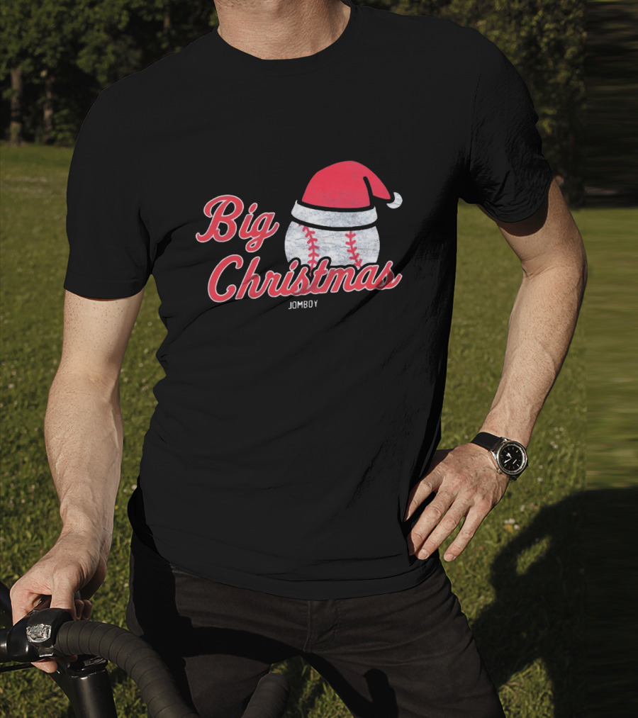Big Christmas Cleveland Guardians MLB Baseball Jomboy T-Shirt