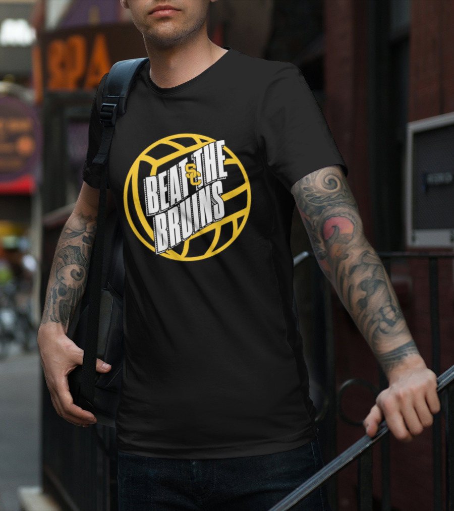 USC Beat The Bruins With Basketball T-Shirt