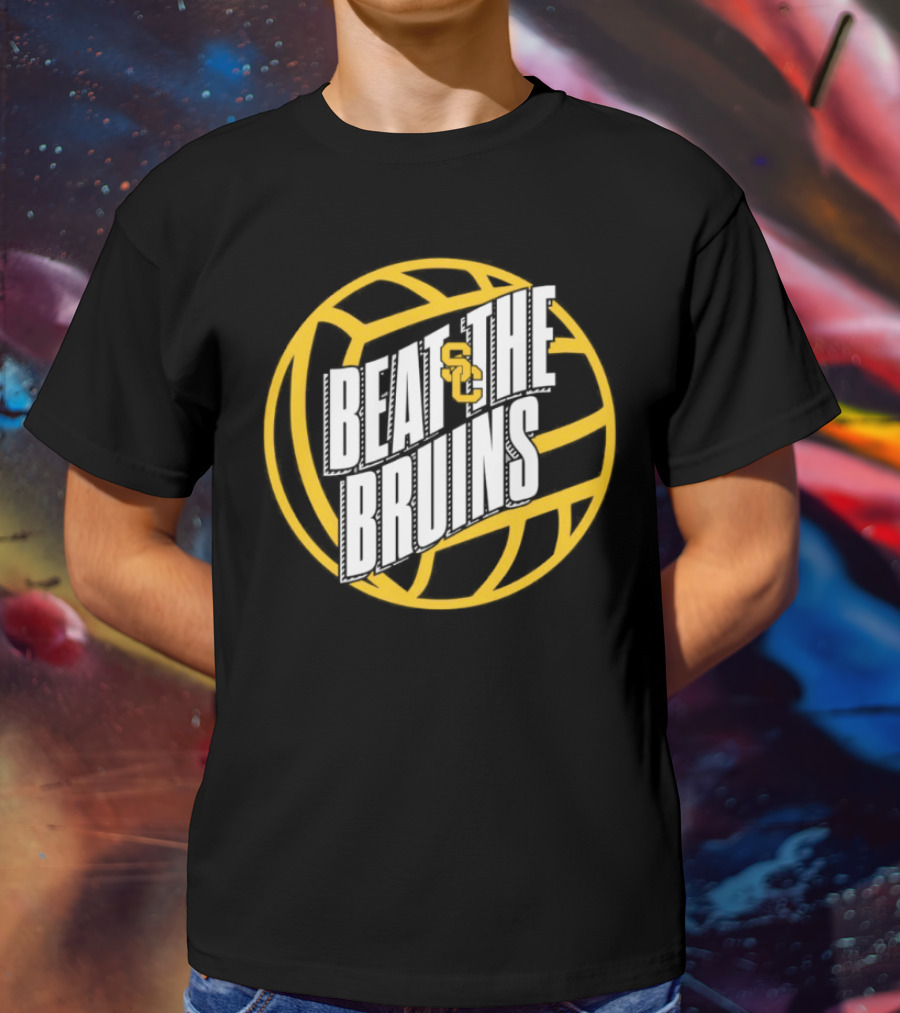 USC Beat The Bruins With Basketball T-Shirt