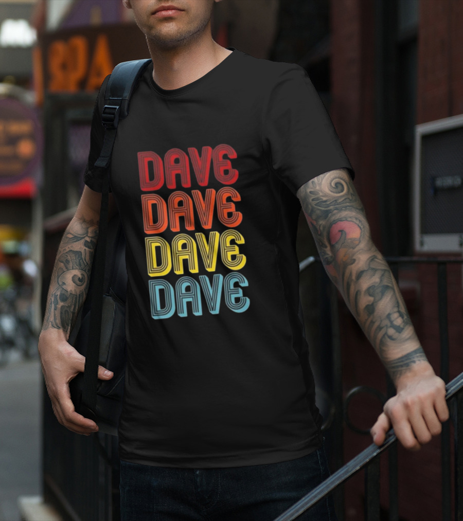 Julia Roberts Wearing Dave Dave Dave Dave Retro T-Shirt