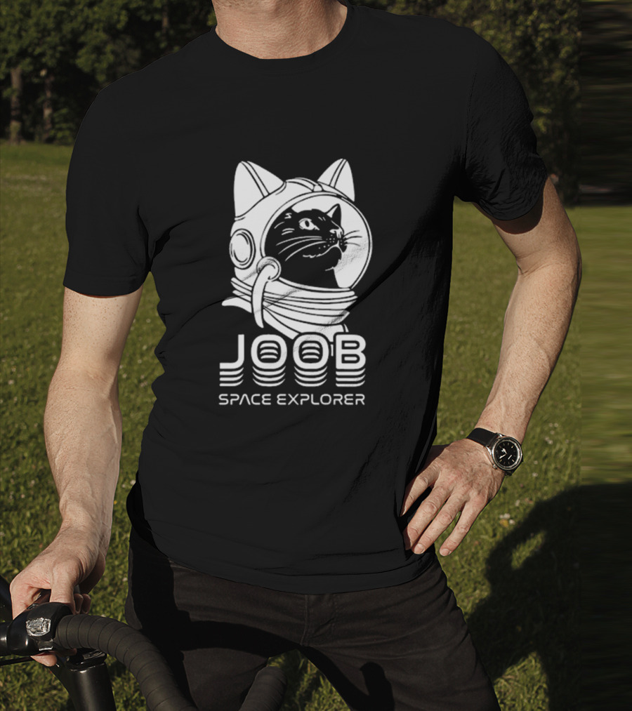 JOOB Cat Astronaut Space Explorer T-Shirt
