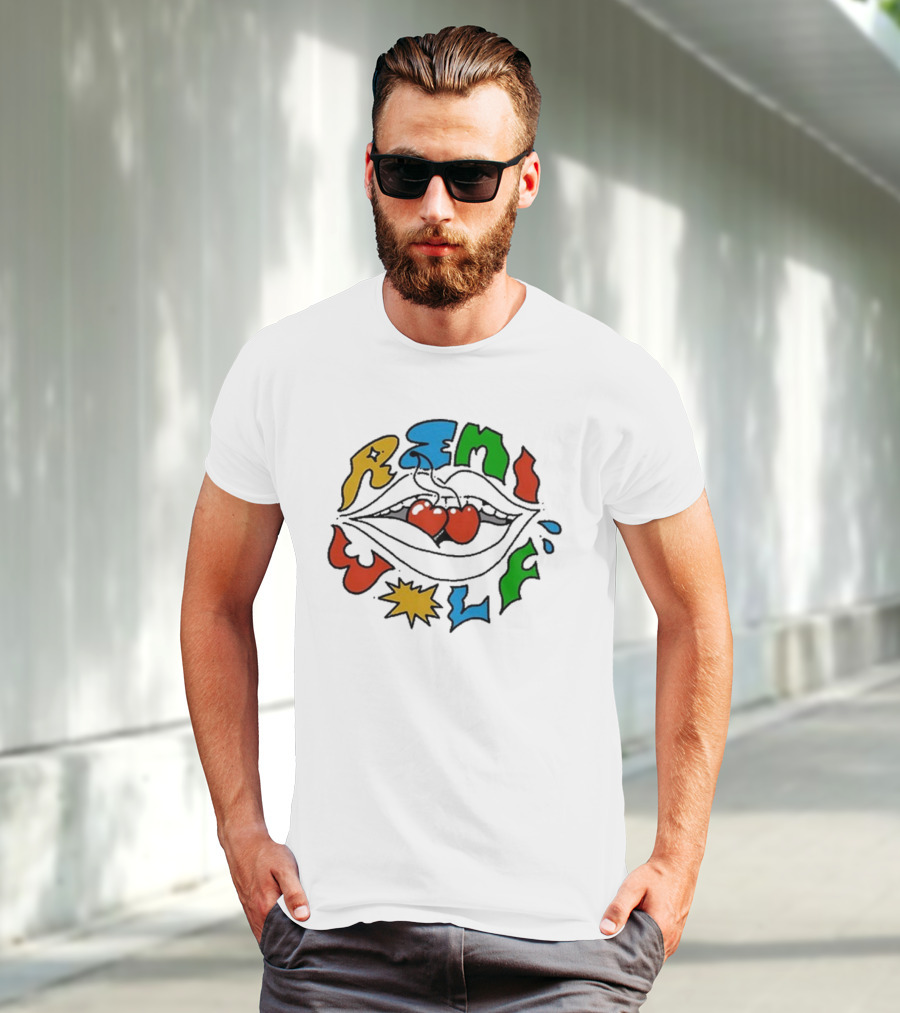 Remi Wolf Colorful Mouth Cherries T-Shirt