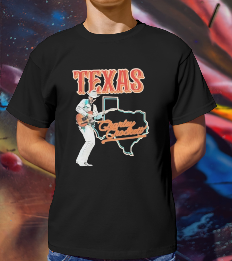 Texas Charley Crockett Cowboy Music T-Shirt