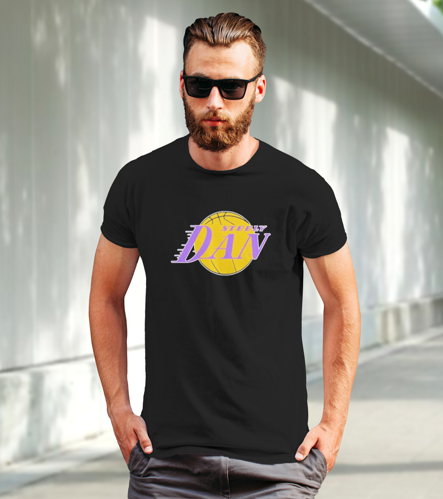 Steely Dan Lakers Basketball T-Shirt