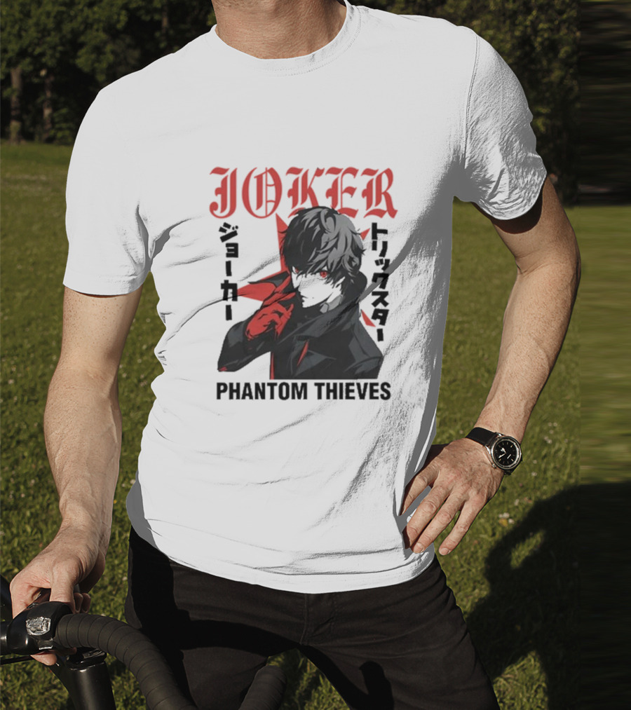 Joker Phantom Thieves Persona 5 Stylized Character T-Shirt