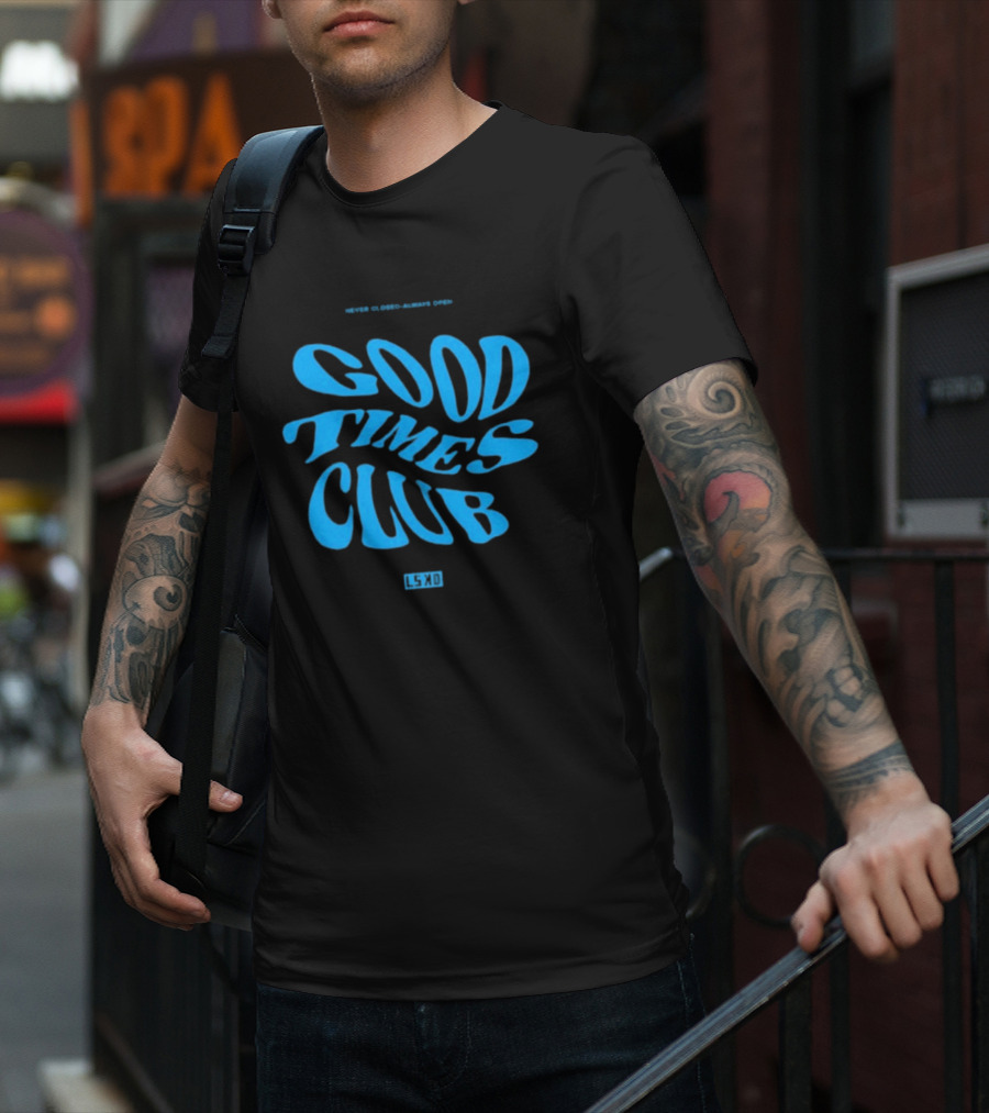 Oscar Piastri Never Closed Always Open Good Times Club LSKD T-Shirt