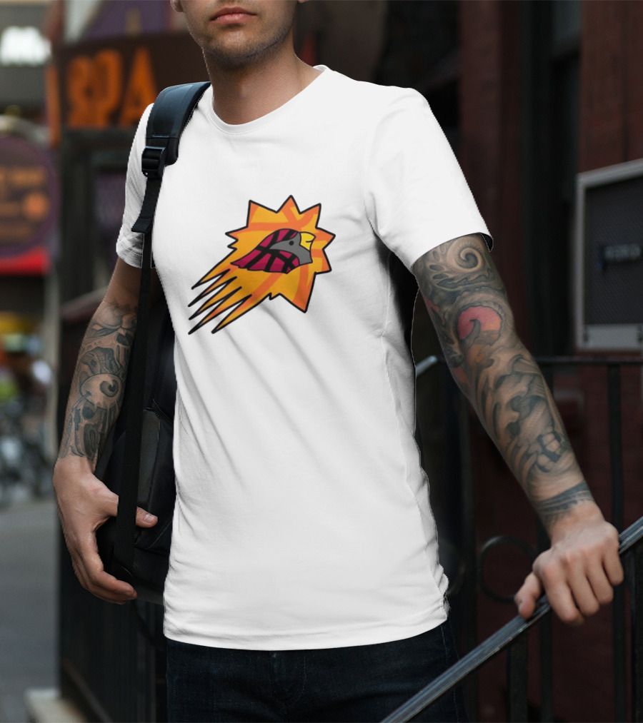 NFL NBA Cardinals Phoenix Suns Logo Mashup Combine T-Shirt