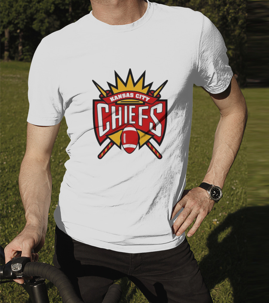 NFL NBA Kansas City Chiefs Sacramento Kings Mashup T-Shirt