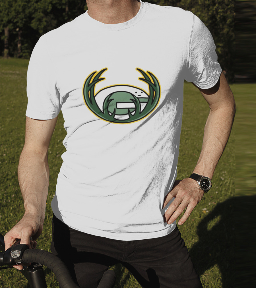 NFL Packers Brewers Logo Mashup Combine T-Shirt