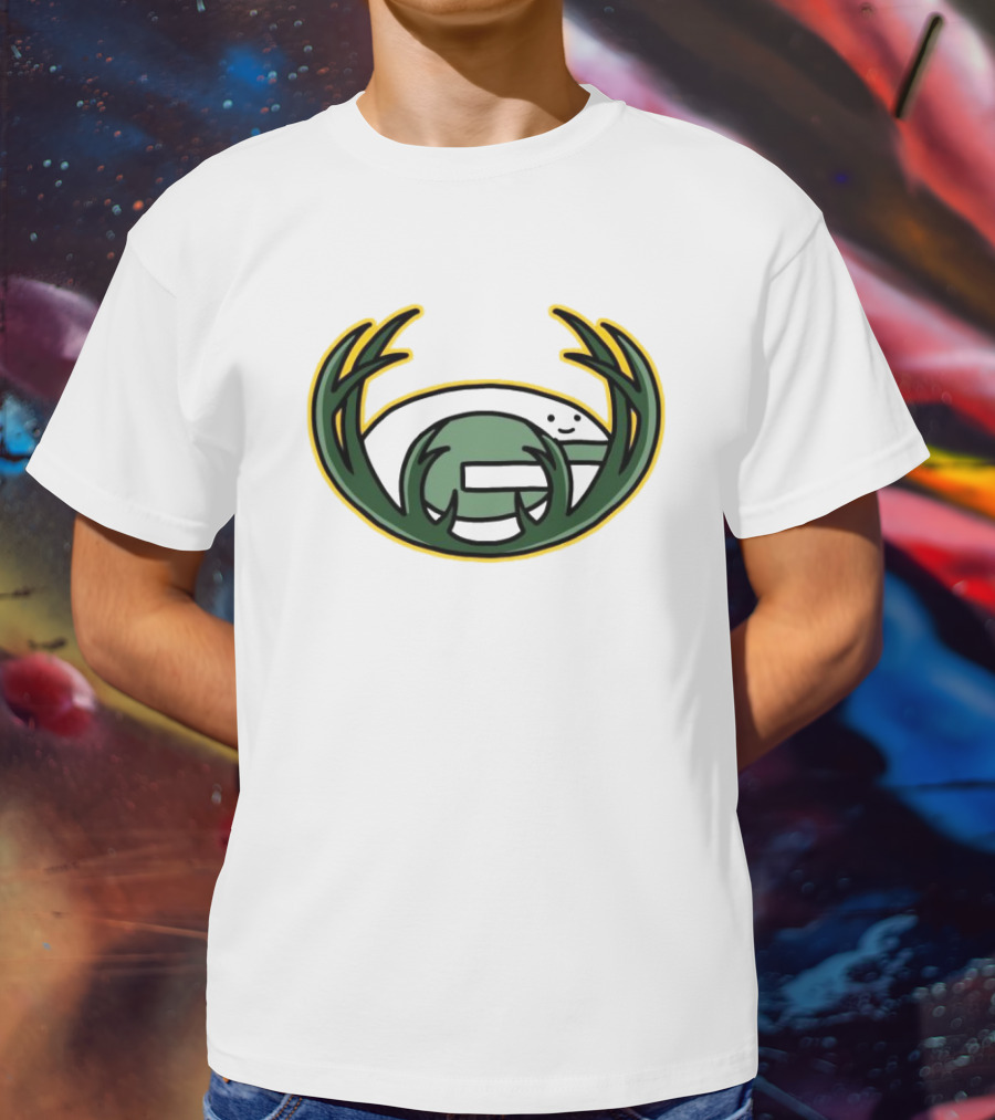 NFL Packers Brewers Logo Mashup Combine T-Shirt