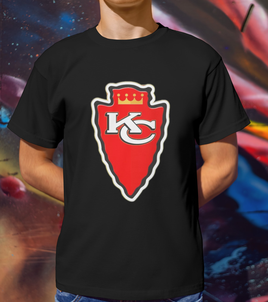 NFL Kansas City Chiefs X MLB Kansas City Royals Mashup T-Shirt