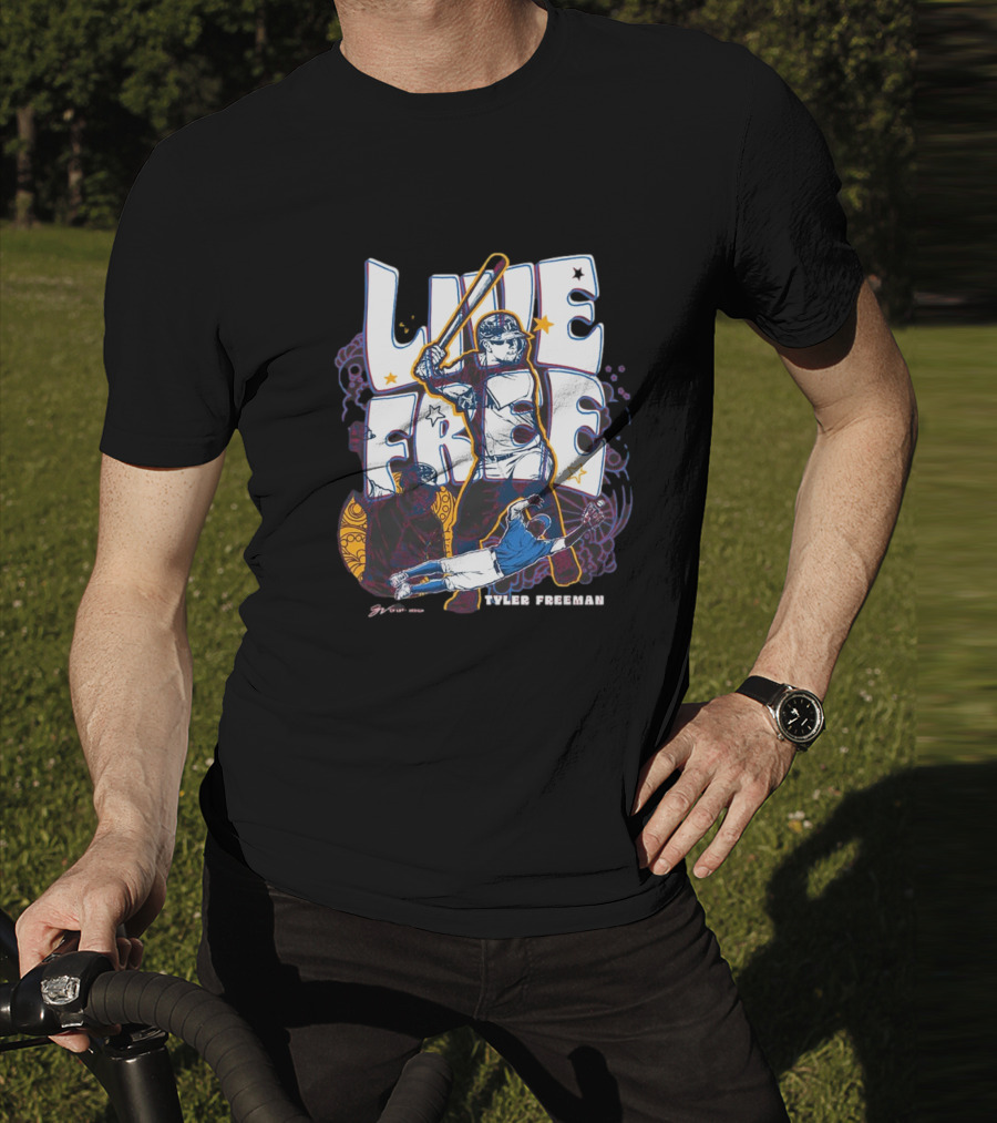 Tyler Freeman Live Free Cleveland Guardians Player T-Shirt