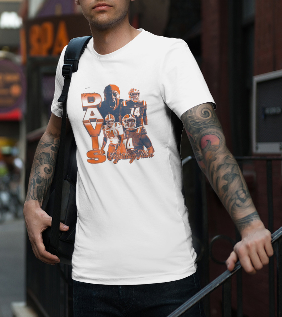 Davis Illinois Fighting Illini Week 6 74 14 T-Shirt