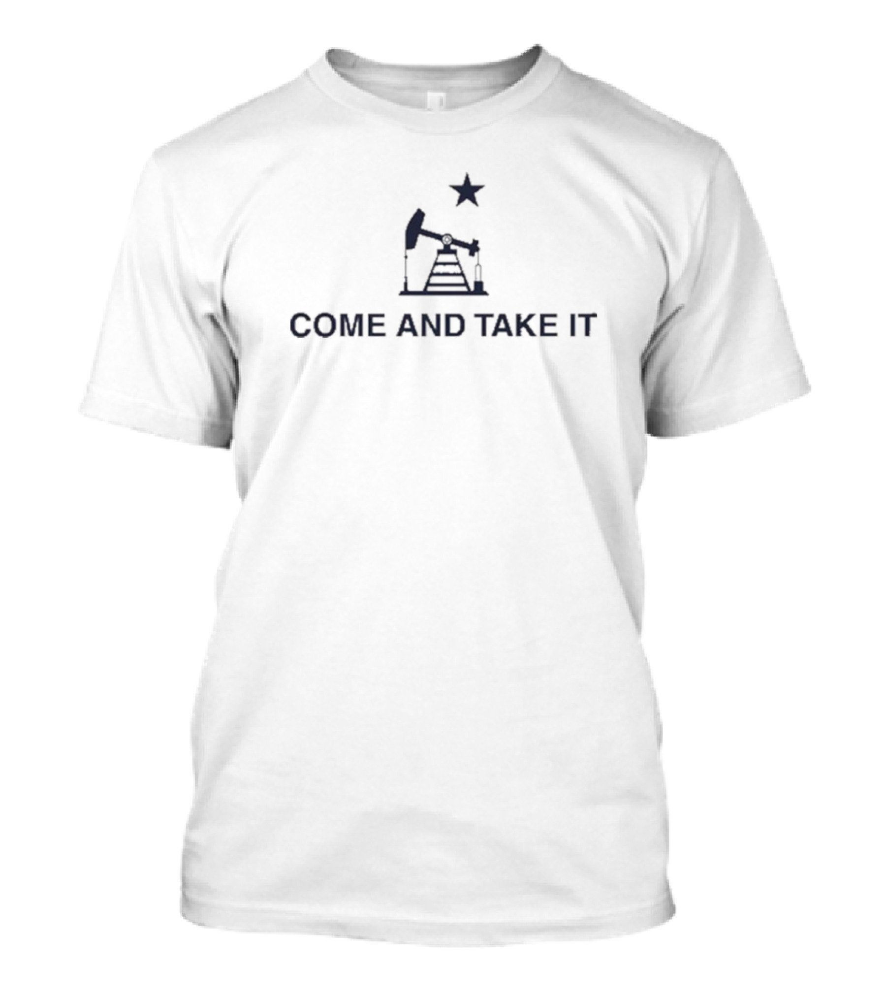 Jessica O’Donnell Oilfield Come And Take It Pumpjack Star T-Shirt