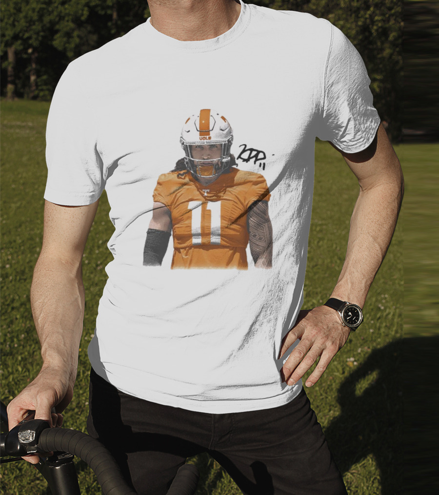 Keenan Pili Tennessee Vols NCAA Football Number 11 T-Shirt